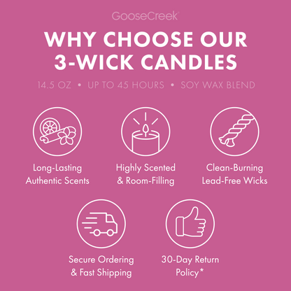 Blooming Magnolia 3-Wick Candle